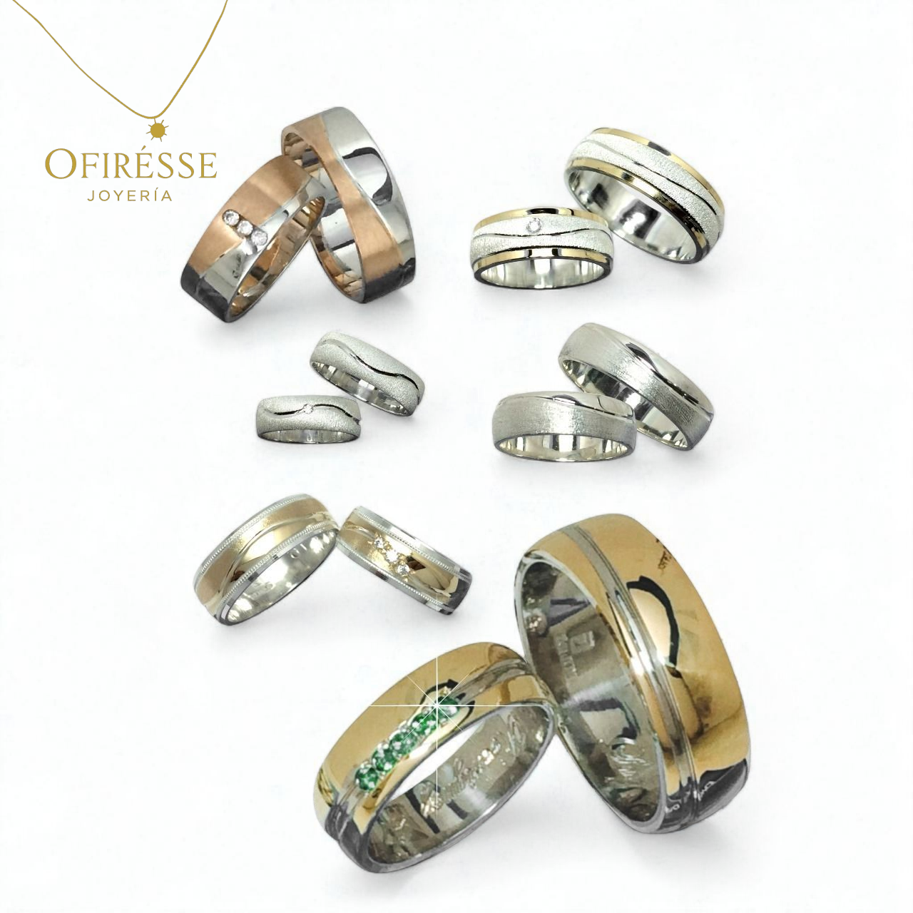 Argollas de Matrimonio Ofirésse